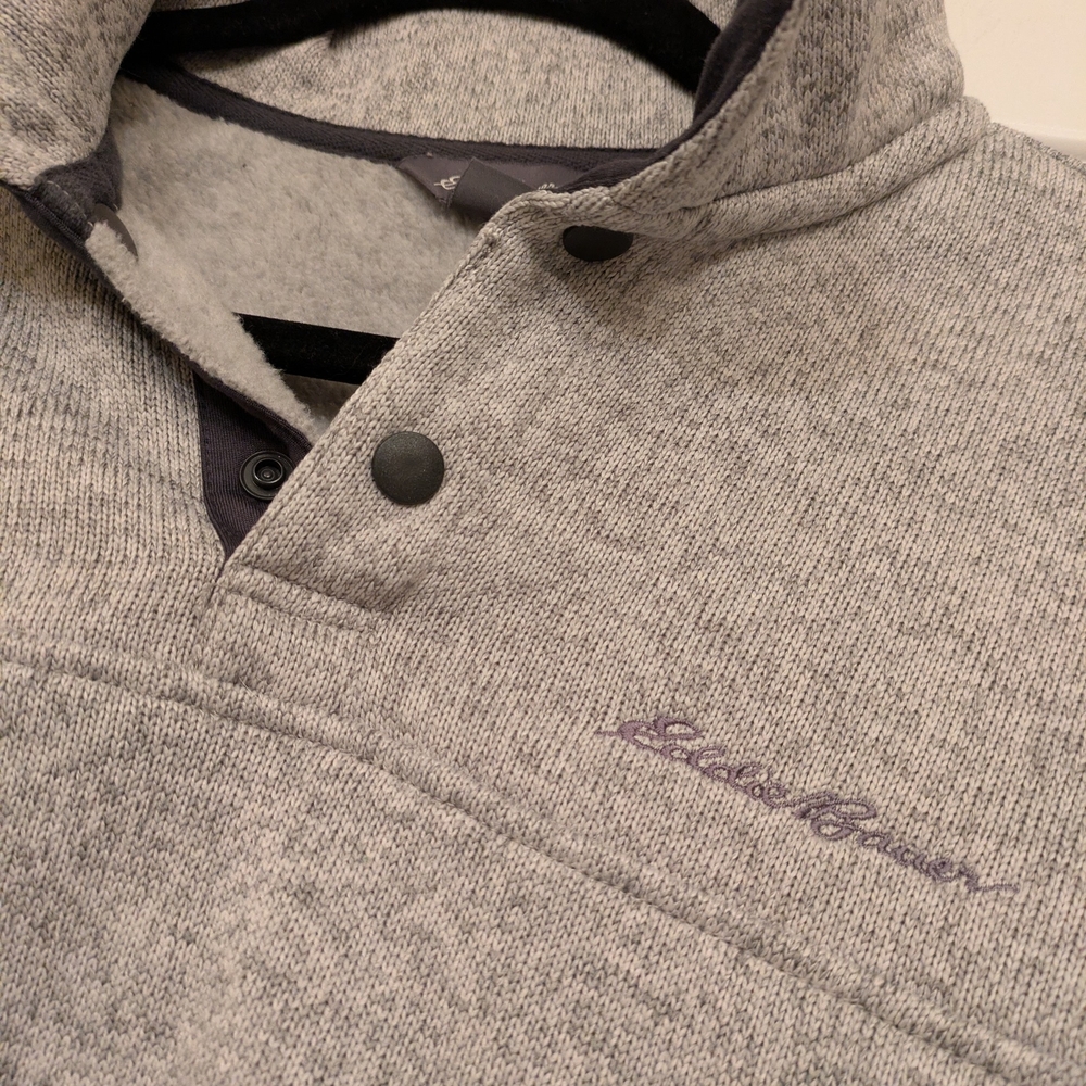 Eddie Bauer Gray Pullover Sweater